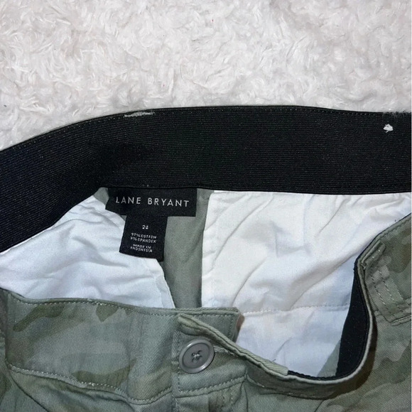 Lane Bryant Camouflage Work / Dress / Casual Womens Pants size 26 - Picture 4 of 4